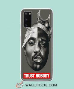 Cool Tupac And Big Notorious Trust Nobody Samsung Galaxy S20 Case