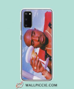 Cool Tupac Drink Wine Aesthetic Samsung Galaxy S20 Case