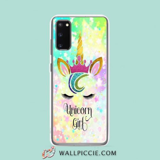 Cool Unicorn Girl Samsung Galaxy S20 Case