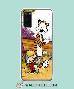Cool Vintage Calvin And Hobbes Samsung Galaxy S20 Case