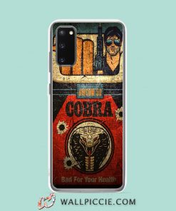 Cool Vintage Cobra 80s Movie Samsung Galaxy S20 Case