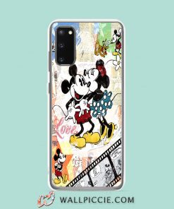 Cool Vintage Disney Mickey Mouse Movie Samsung Galaxy S20 Case