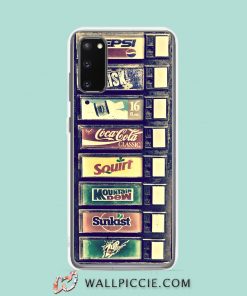 Cool Vintage Drink Coke Brand Machine Samsung Galaxy S20 Case