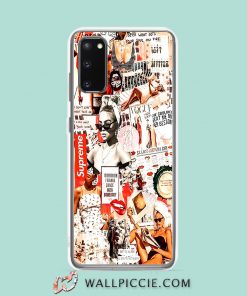 Cool Vintage Girl Hypebeast Collage Samsung Galaxy S20 Case