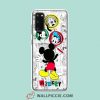 Cool Vintage Mickey Mouse Comic Collage Samsung Galaxy S20 Case